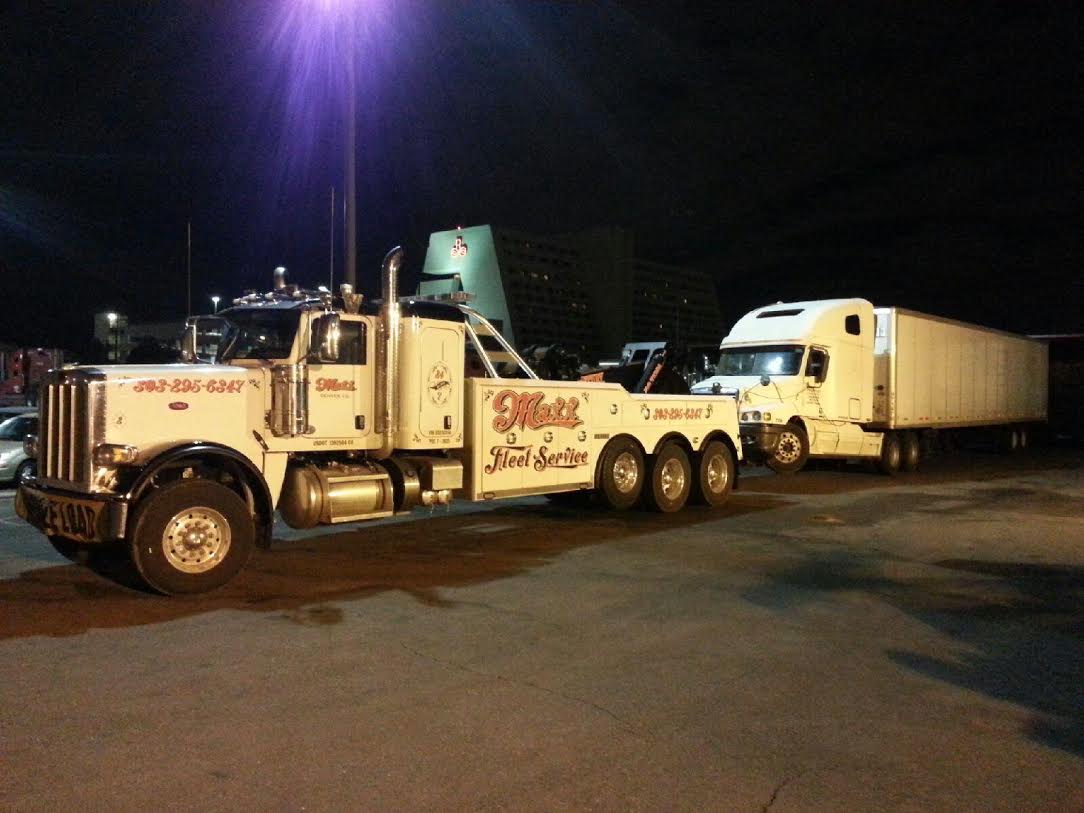 Towing Tractor Trailor